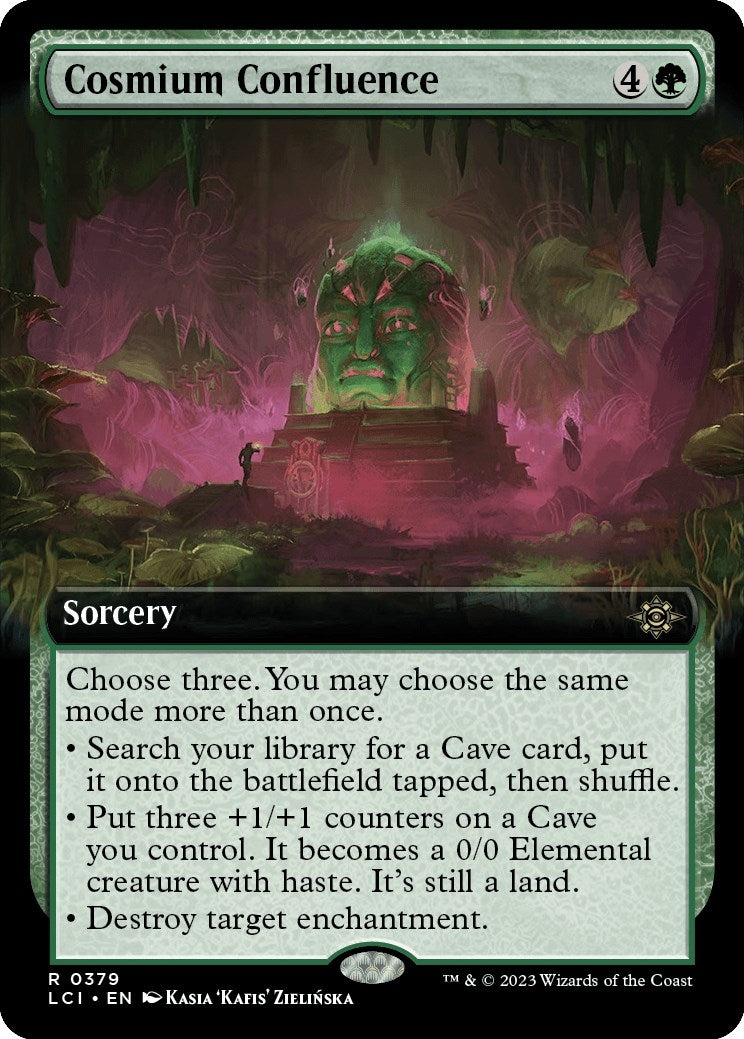 Image for Cosmium Confluence (Extended Art) (379) (The Lost Caverns of Ixalan) - Magic: The Gathering