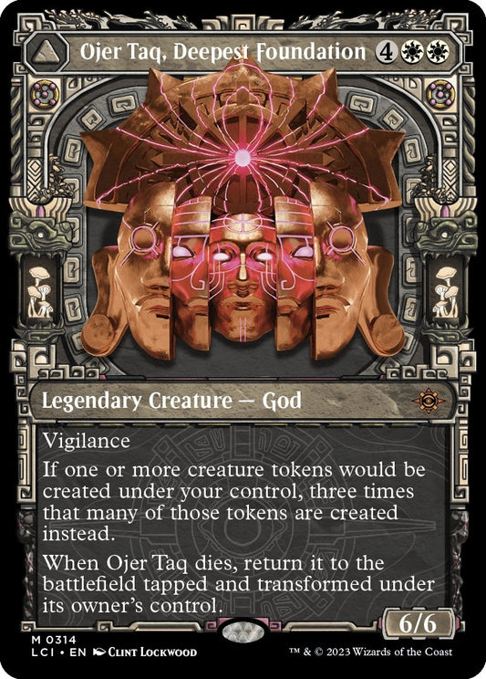 Image for Ojer Taq, Deepest Foundation (Showcase) (314) (The Lost Caverns of Ixalan) - Magic: The Gathering