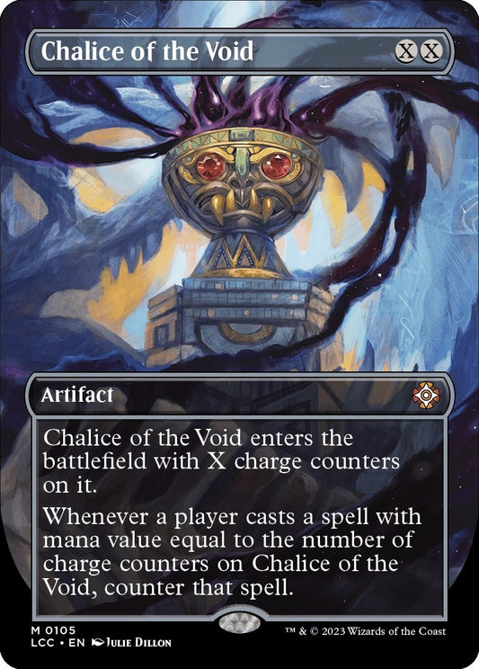 Image for Chalice of the Void (Borderless) (105) (Commander: The Lost Caverns of Ixalan) - Magic: The Gathering