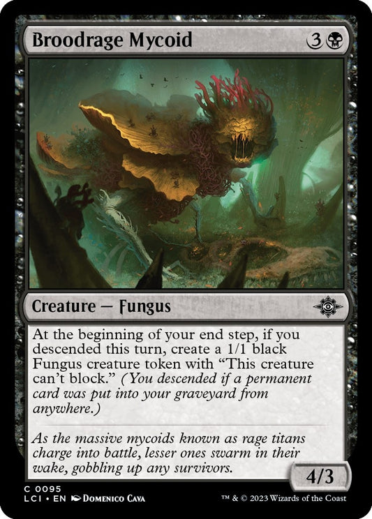 Image for Broodrage Mycoid (95) (The Lost Caverns of Ixalan) - Magic: The Gathering
