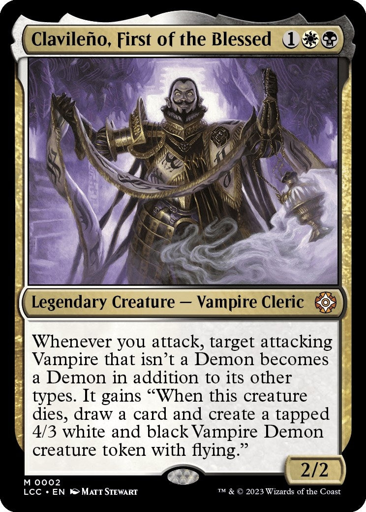 Image for Clavileno, First of the Blessed (2) (Commander: The Lost Caverns of Ixalan) - Magic: The Gathering