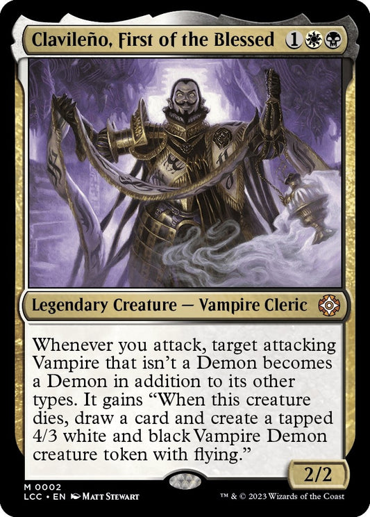 Image for Clavileno, First of the Blessed (2) (Commander: The Lost Caverns of Ixalan) - Magic: The Gathering