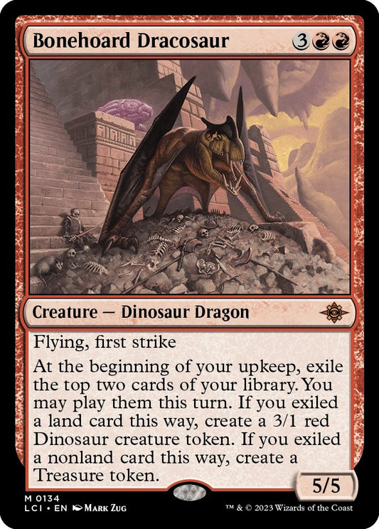 Image for Bonehoard Dracosaur (134) (The Lost Caverns of Ixalan) - Magic: The Gathering