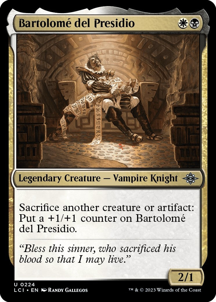 Image for Bartolome del Presidio (224) (The Lost Caverns of Ixalan) - Magic: The Gathering