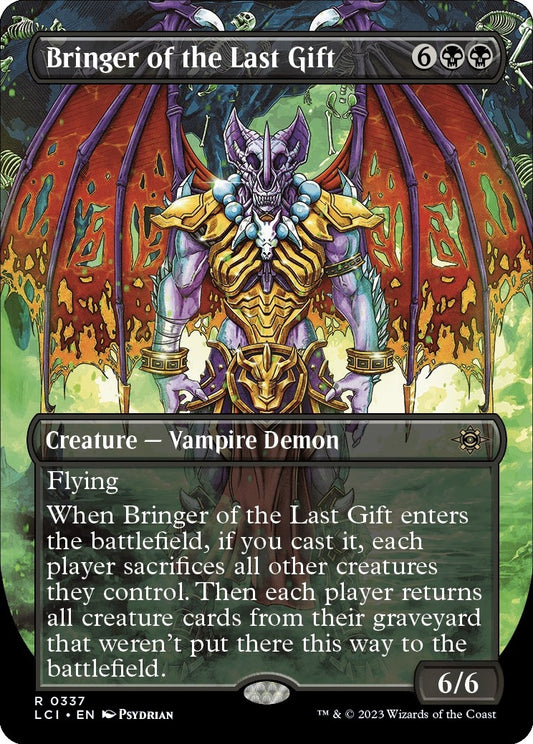 Image for Bringer of the Last Gift (Borderless) (337) (The Lost Caverns of Ixalan) - Magic: The Gathering