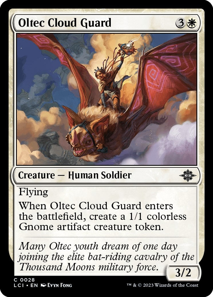 Image for Oltec Cloud Guard (28) (The Lost Caverns of Ixalan) - Magic: The Gathering