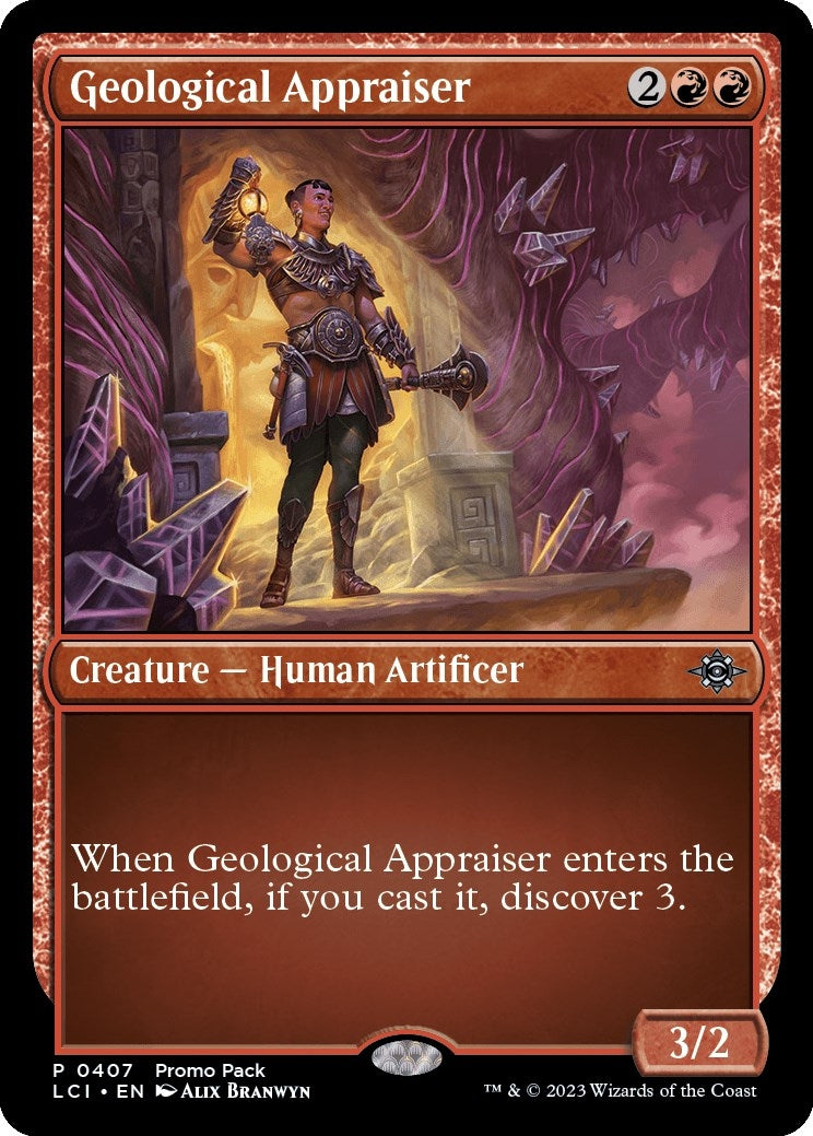 Image for Geological Appraiser (407) (Promo Pack: The Lost Caverns of Ixalan) - Magic: The Gathering