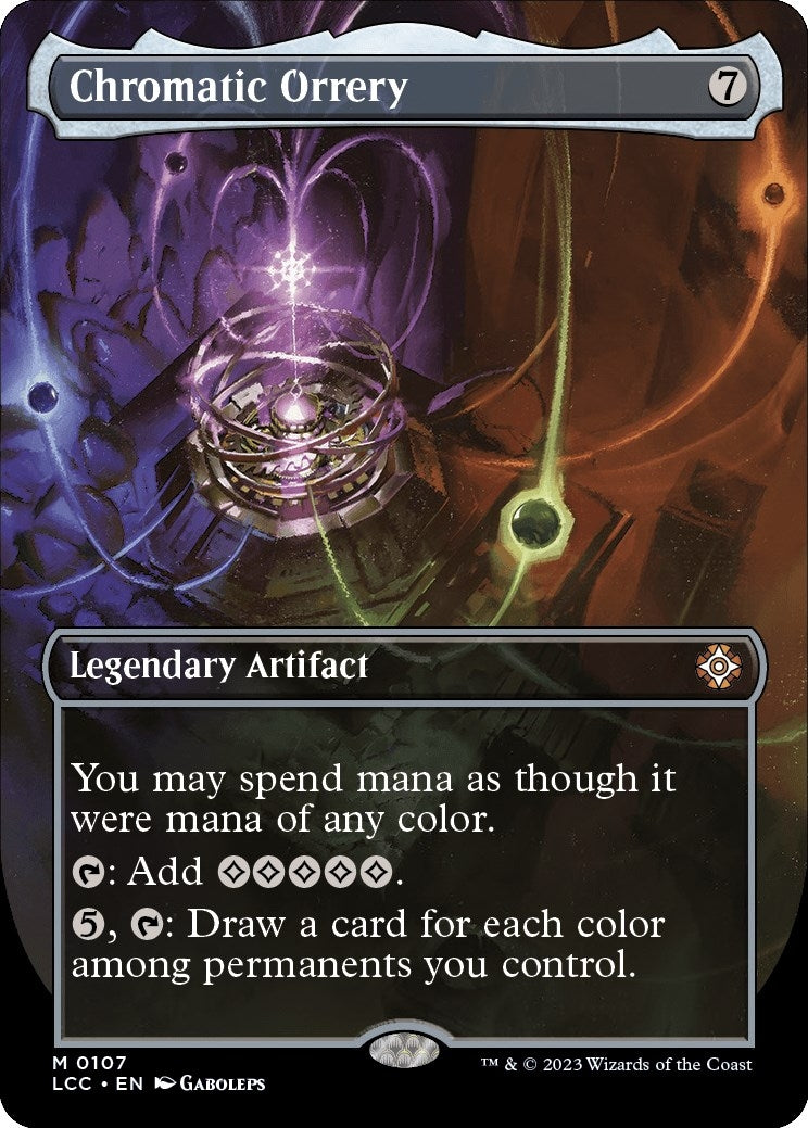 Image for Chromatic Orrery (Borderless) (107) (Commander: The Lost Caverns of Ixalan) - Magic: The Gathering