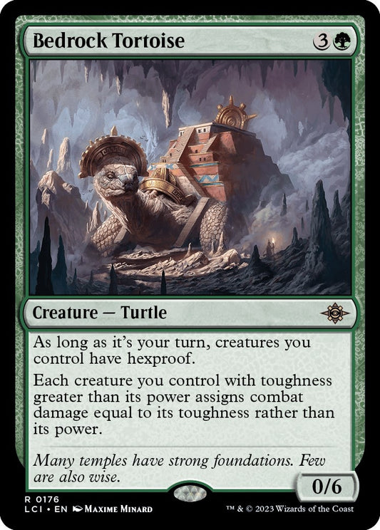 Image for Bedrock Tortoise (176) (The Lost Caverns of Ixalan) - Magic: The Gathering