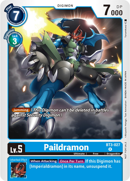 Image for Paildramon (BT3-027) (NYCC 2023 Demo Deck) (BT3-027 R) (Digimon Demo Deck Exclusive Cards) - Digimon Card Game
