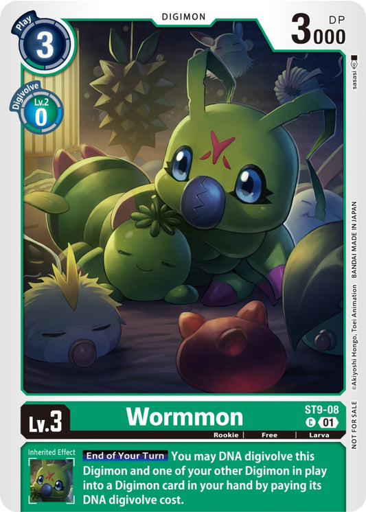 Image for Wormmon (NYCC 2023 Demo Deck) (ST9-08 C) (Digimon Demo Deck Exclusive Cards) - Digimon Card Game