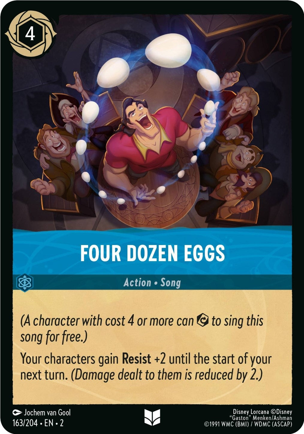 Image for Four Dozen Eggs (163/204) (Rise of the Floodborn) - Disney Lorcana