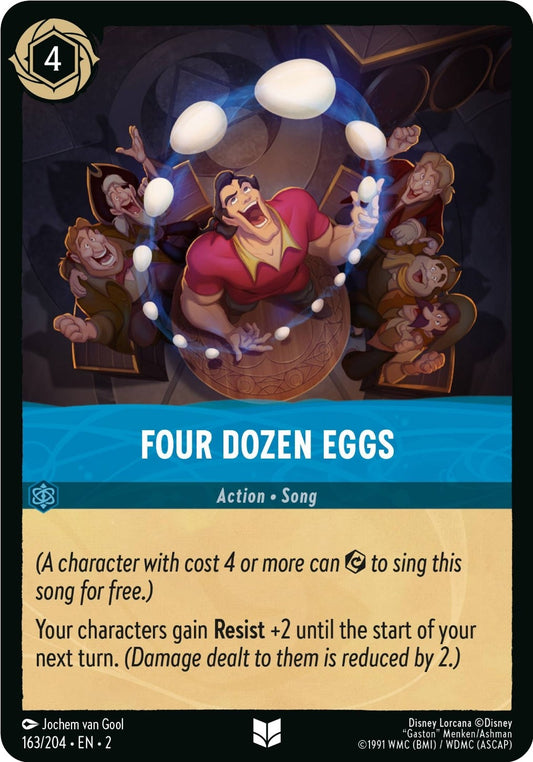 Image for Four Dozen Eggs (163/204) (Rise of the Floodborn) - Disney Lorcana