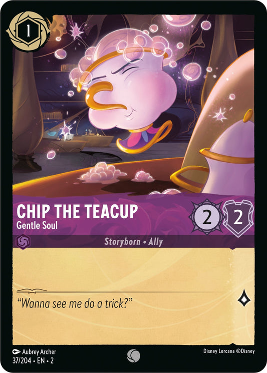 Image for Chip the Teacup - Gentle Soul (37/204) (Rise of the Floodborn) - Disney Lorcana