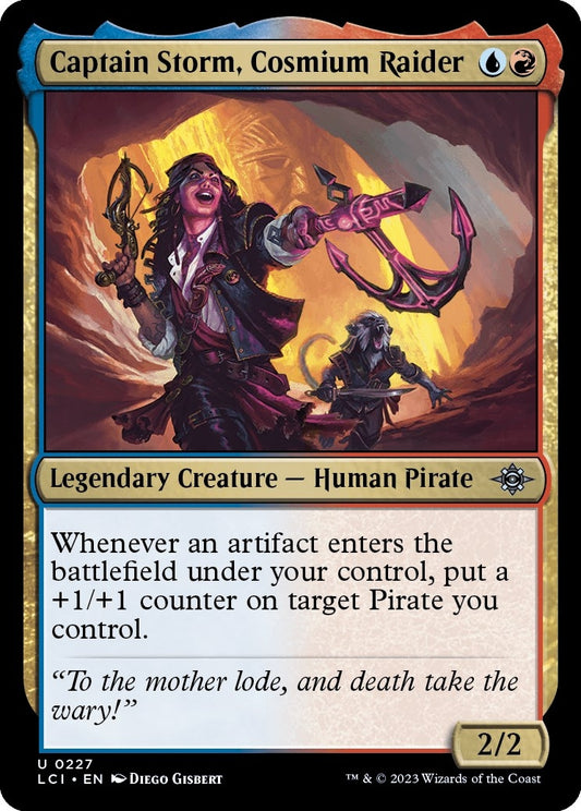 Image for Captain Storm, Cosmium Raider (227) (The Lost Caverns of Ixalan) - Magic: The Gathering