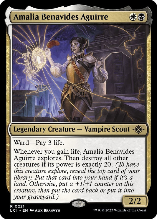 Image for Amalia Benavides Aguirre (221) (The Lost Caverns of Ixalan) - Magic: The Gathering
