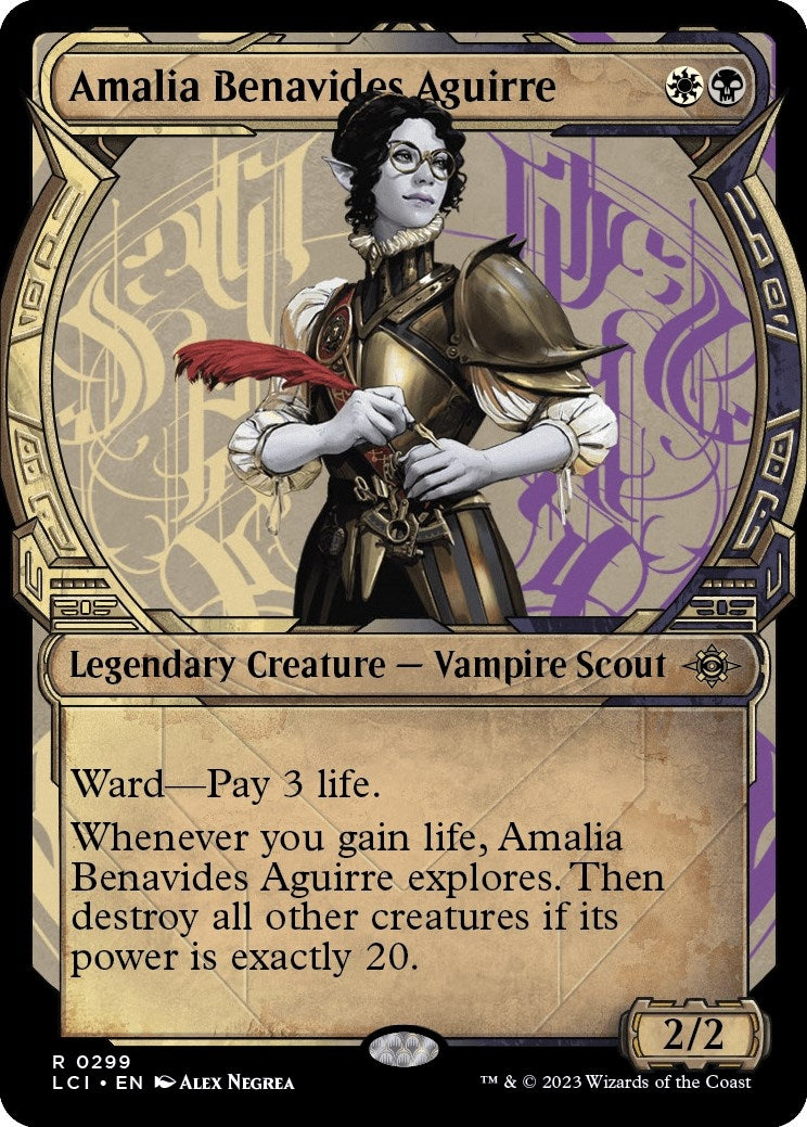 Image for Amalia Benavides Aguirre (Showcase) (299) (The Lost Caverns of Ixalan) - Magic: The Gathering