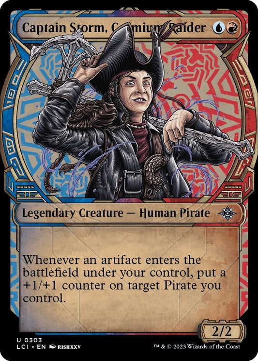 Image for Captain Storm, Cosmium Raider (Showcase) (303) (The Lost Caverns of Ixalan) - Magic: The Gathering