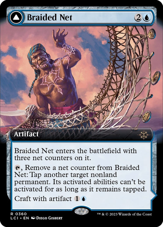 Image for Braided Net (Extended Art) (360) (The Lost Caverns of Ixalan) - Magic: The Gathering