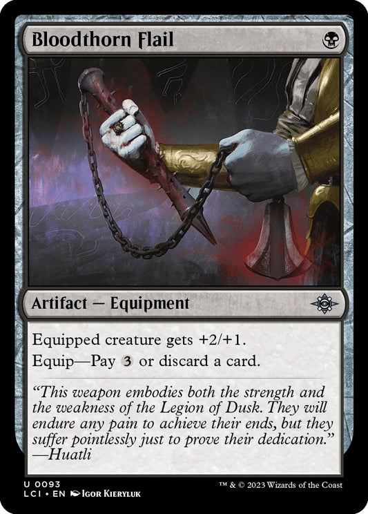 Image for Bloodthorn Flail (93) (The Lost Caverns of Ixalan) - Magic: The Gathering