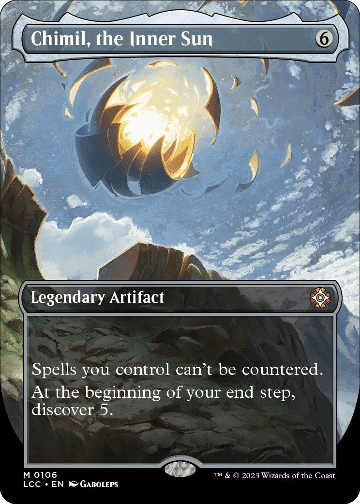 Image for Chimil, the Inner Sun (Borderless) (106) (Commander: The Lost Caverns of Ixalan) - Magic: The Gathering