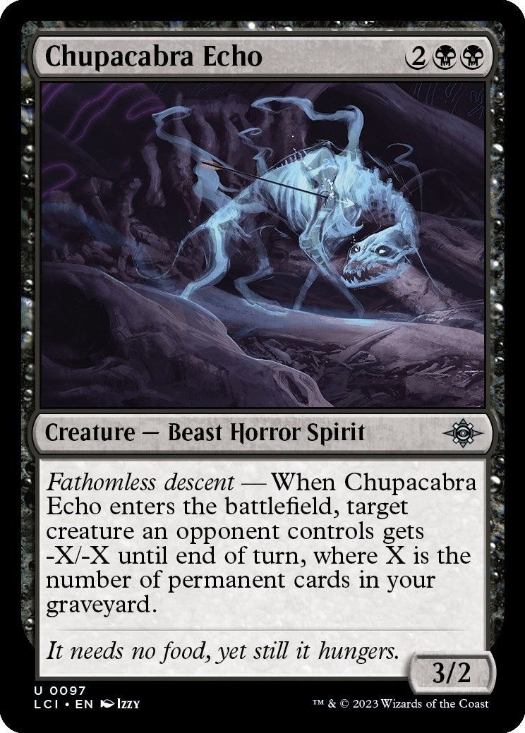 Image for Chupacabra Echo (97) (The Lost Caverns of Ixalan) - Magic: The Gathering