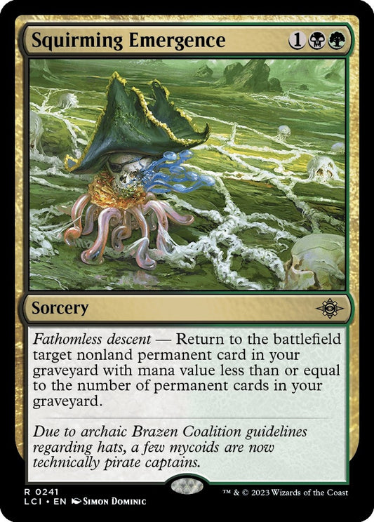 Image for Squirming Emergence (241) (The Lost Caverns of Ixalan) - Magic: The Gathering