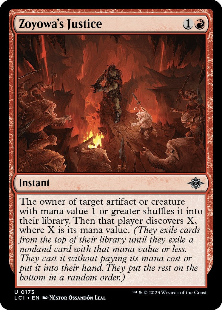 Image for Zoyowa's Justice (173) (The Lost Caverns of Ixalan) - Magic: The Gathering