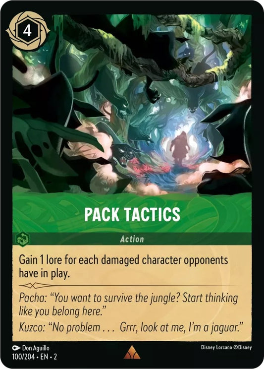 Image for Pack Tactics (100/204) (Rise of the Floodborn) - Disney Lorcana