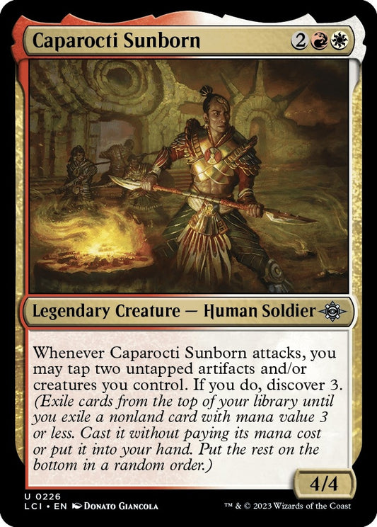 Image for Caparocti Sunborn (226) (The Lost Caverns of Ixalan) - Magic: The Gathering