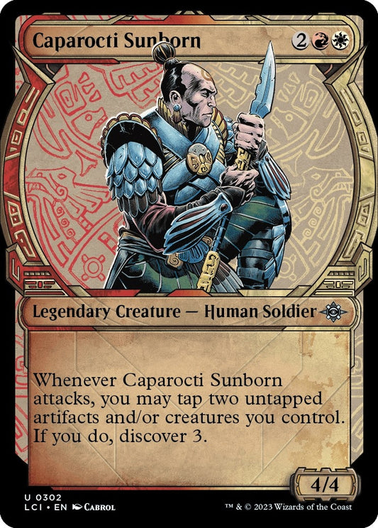 Image for Caparocti Sunborn (Showcase) (302) (The Lost Caverns of Ixalan) - Magic: The Gathering