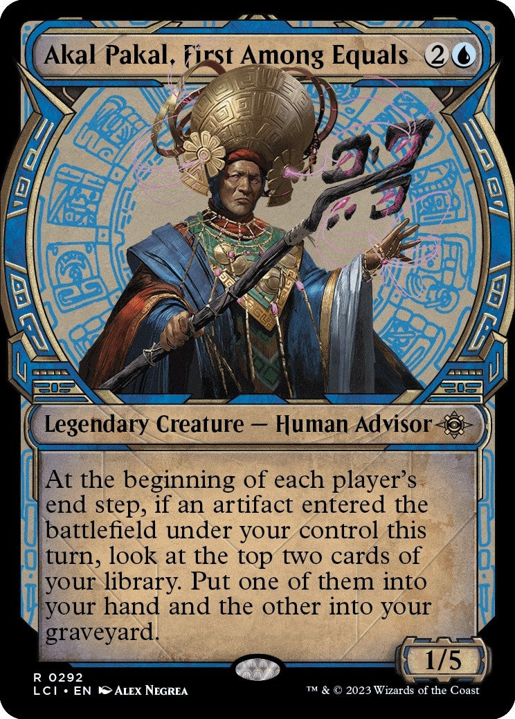 Image for Akal Pakal, First Among Equals (Showcase) (292) (The Lost Caverns of Ixalan) - Magic: The Gathering