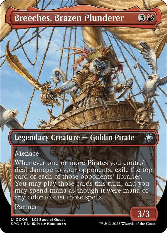 Image for Breeches, Brazen Plunderer (Borderless) (6) (Special Guests) - Magic: The Gathering