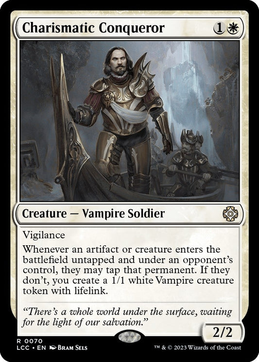 Image for Charismatic Conqueror (70) (Commander: The Lost Caverns of Ixalan) - Magic: The Gathering