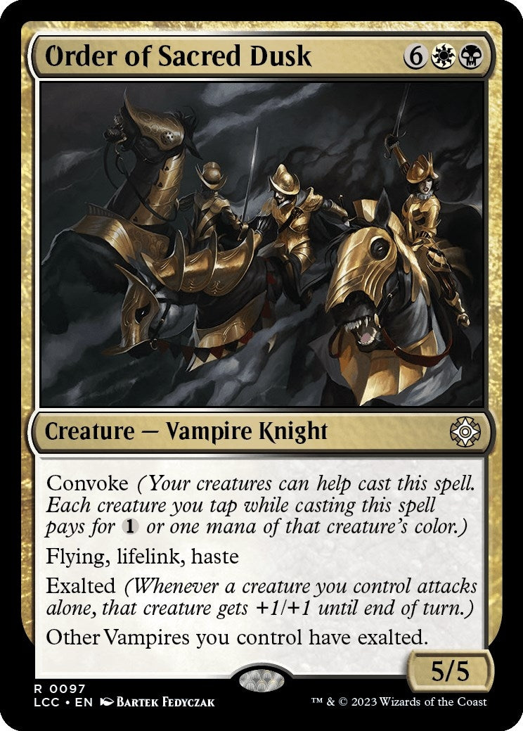 Image for Order of Sacred Dusk (97) (Commander: The Lost Caverns of Ixalan) - Magic: The Gathering