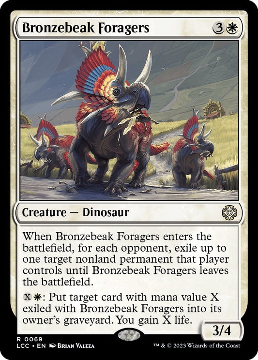 Image for Bronzebeak Foragers (69) (Commander: The Lost Caverns of Ixalan) - Magic: The Gathering