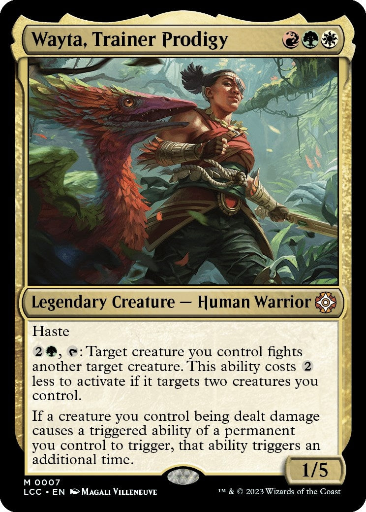 Image for Wayta, Trainer Prodigy (7) (Commander: The Lost Caverns of Ixalan) - Magic: The Gathering