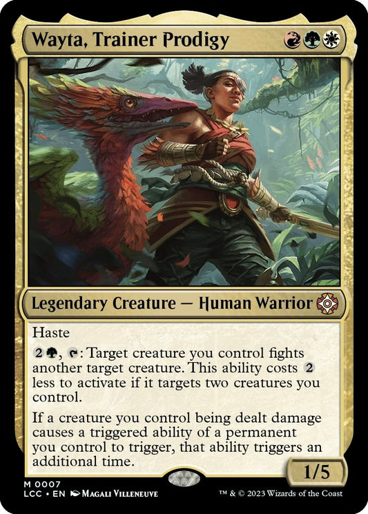 Image for Wayta, Trainer Prodigy (7) (Commander: The Lost Caverns of Ixalan) - Magic: The Gathering