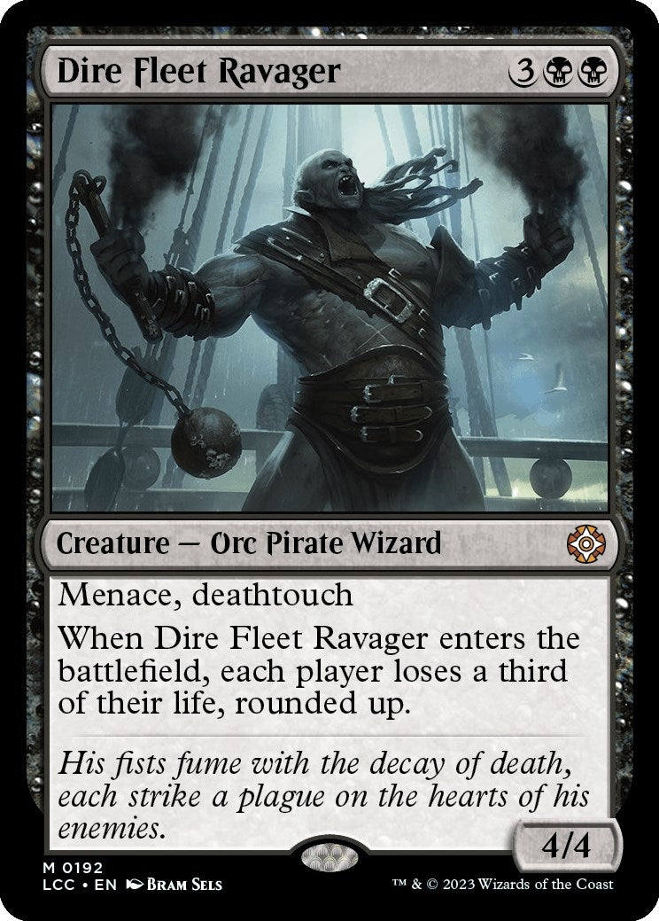 Image for Dire Fleet Ravager (192) (Commander: The Lost Caverns of Ixalan) - Magic: The Gathering