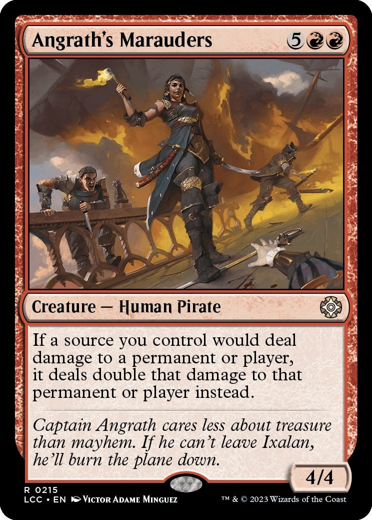 Image for Angrath's Marauders (215) (Commander: The Lost Caverns of Ixalan) - Magic: The Gathering