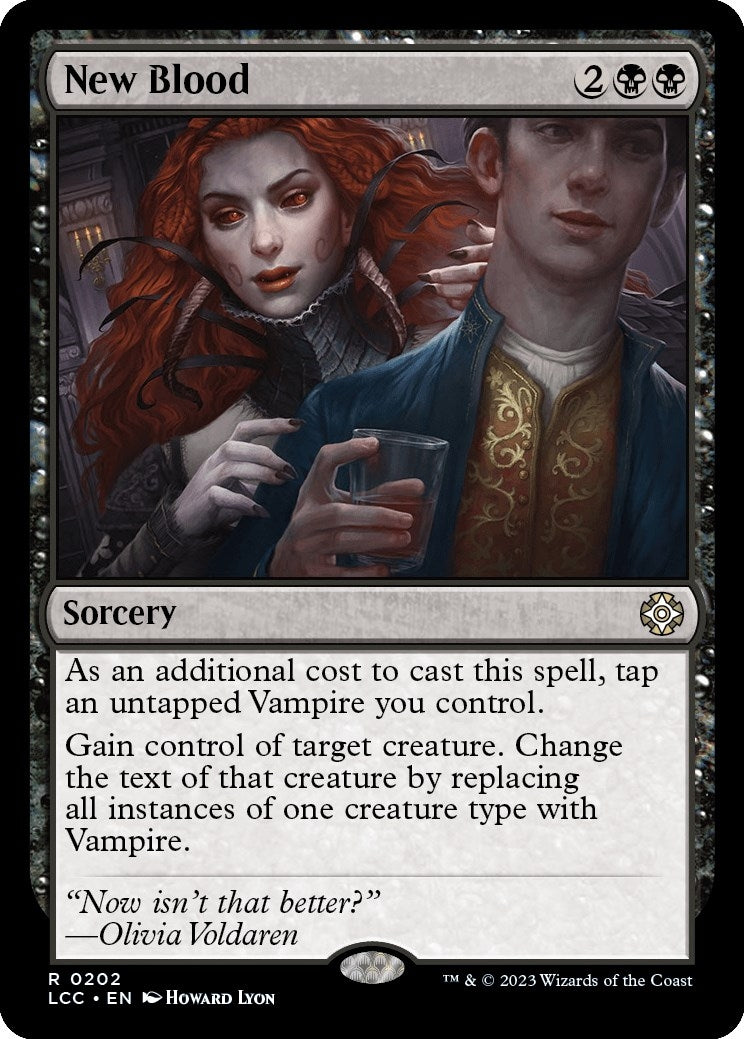 Image for New Blood (202) (Commander: The Lost Caverns of Ixalan) - Magic: The Gathering