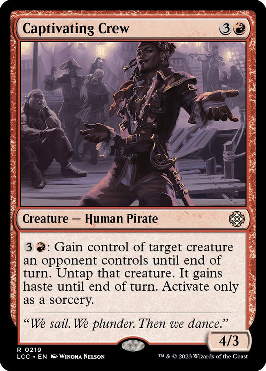 Image for Captivating Crew (219) (Commander: The Lost Caverns of Ixalan) - Magic: The Gathering