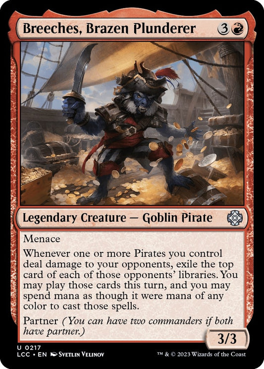Image for Breeches, Brazen Plunderer (217) (Commander: The Lost Caverns of Ixalan) - Magic: The Gathering