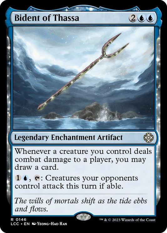 Image for Bident of Thassa (146) (Commander: The Lost Caverns of Ixalan) - Magic: The Gathering