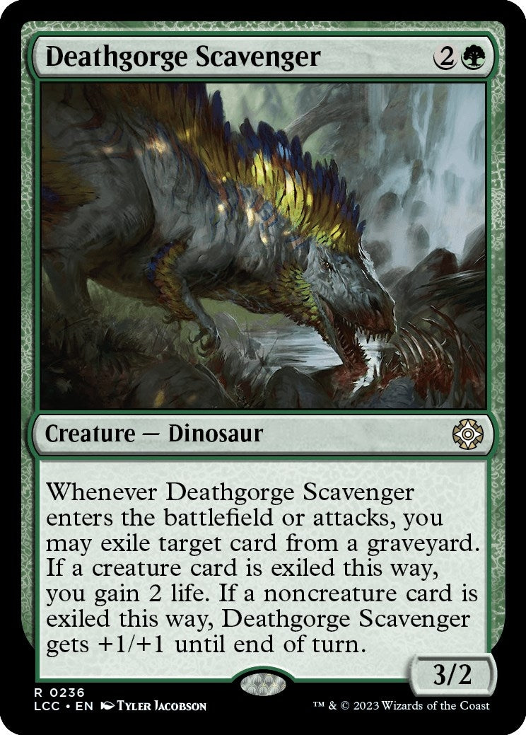 Image for Deathgorge Scavenger (236) (Commander: The Lost Caverns of Ixalan) - Magic: The Gathering