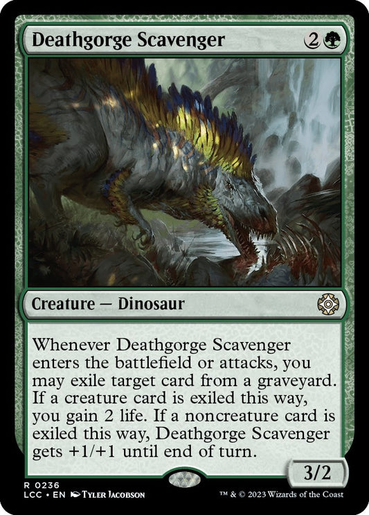 Image for Deathgorge Scavenger (236) (Commander: The Lost Caverns of Ixalan) - Magic: The Gathering