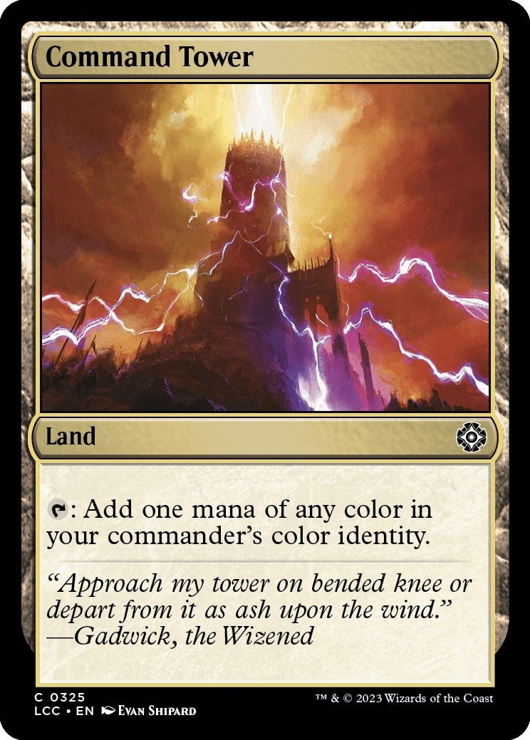 Image for Command Tower (325) (Commander: The Lost Caverns of Ixalan) - Magic: The Gathering