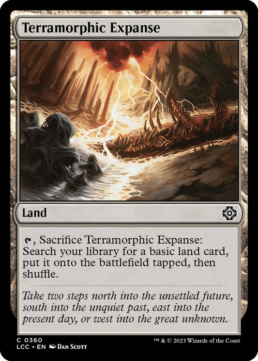 Image for Terramorphic Expanse (360) (Commander: The Lost Caverns of Ixalan) - Magic: The Gathering