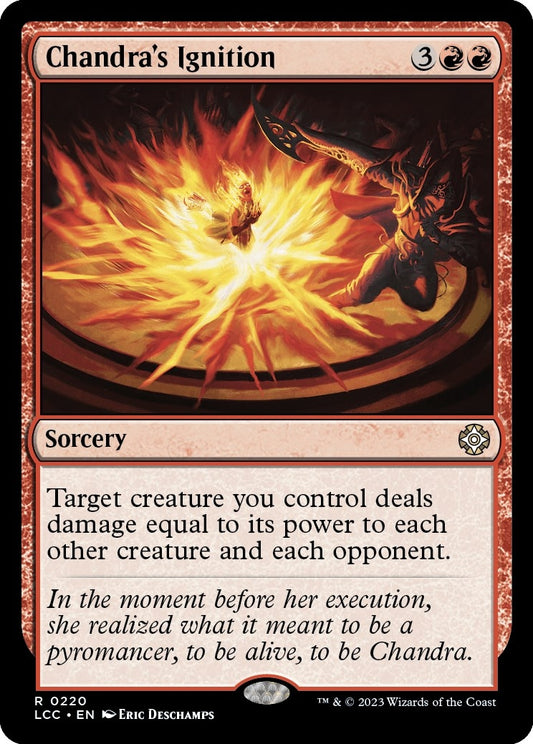 Image for Chandra's Ignition (220) (Commander: The Lost Caverns of Ixalan) - Magic: The Gathering