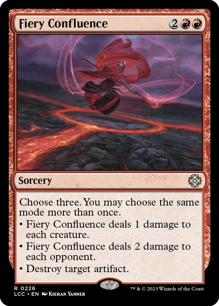 Image for Fiery Confluence (226) (Commander: The Lost Caverns of Ixalan) - Magic: The Gathering